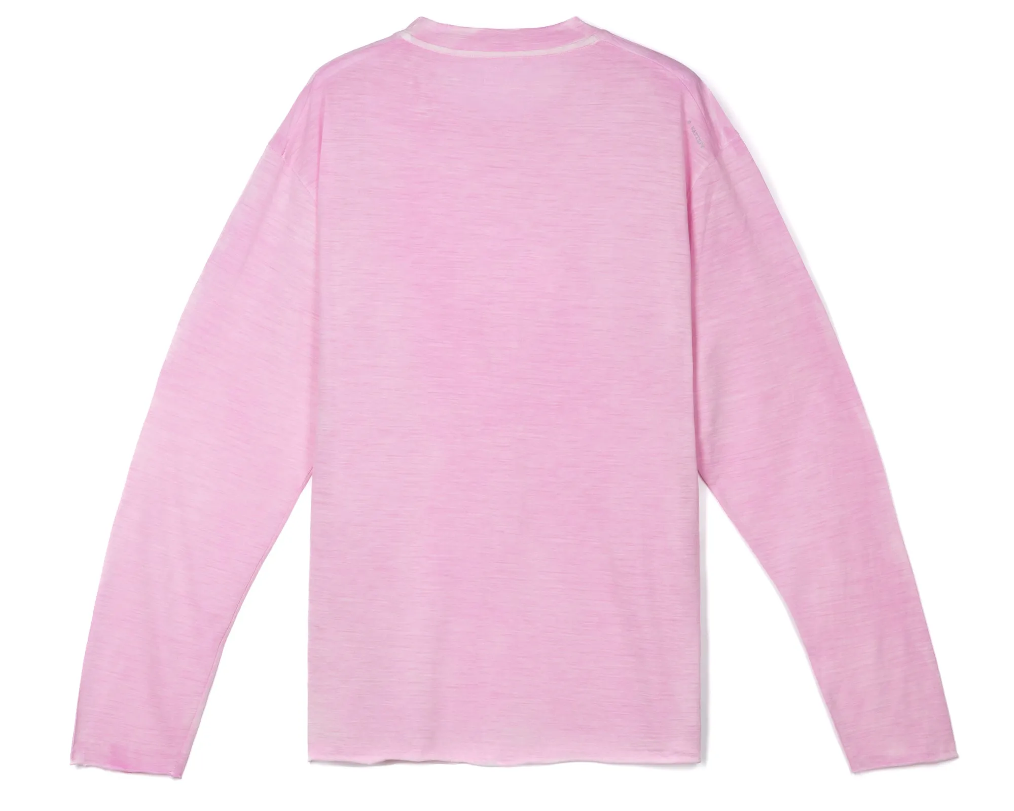 Cloudmerino™ Long Tee | Thermo Pink
