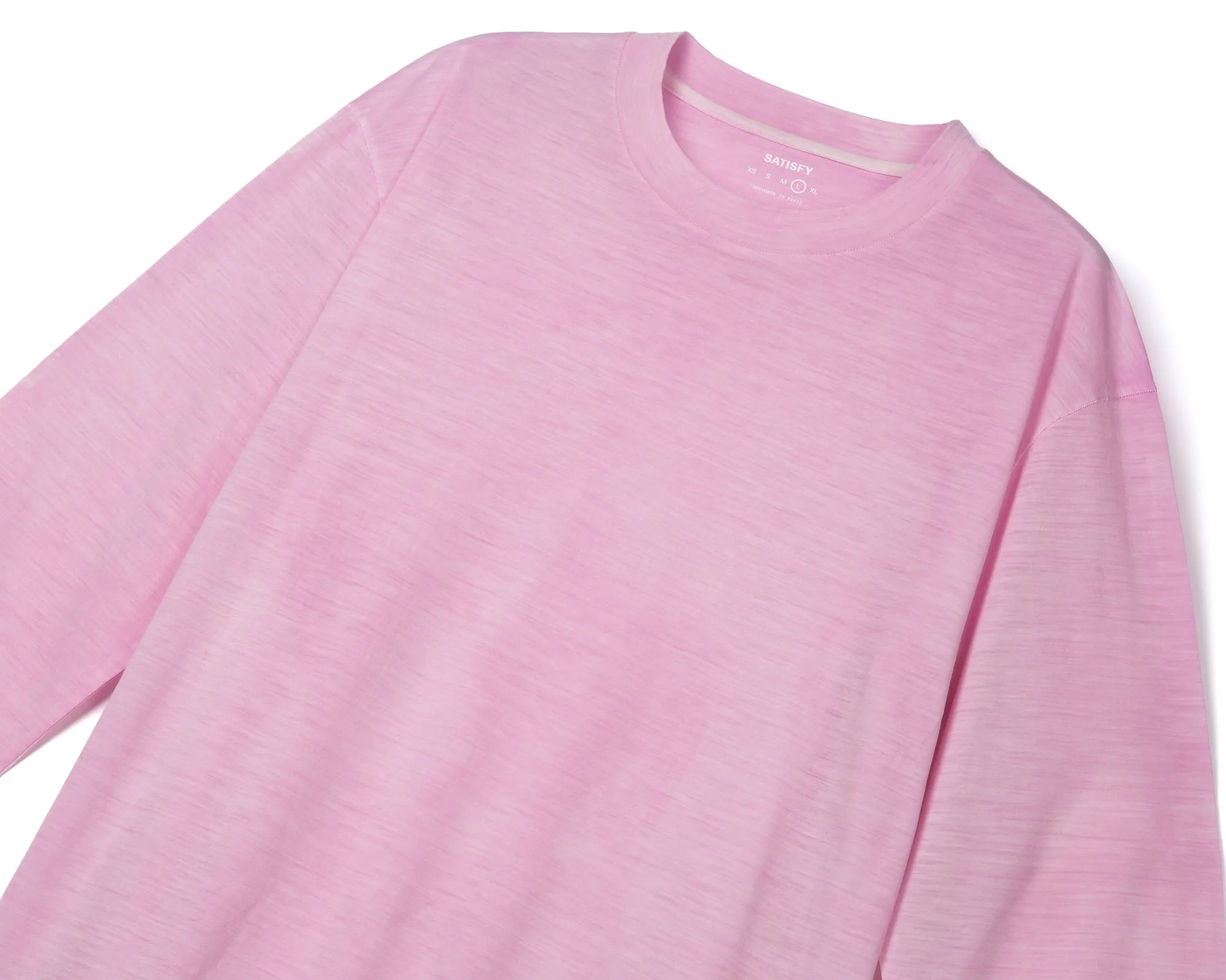 Cloudmerino™ Long Tee | Thermo Pink