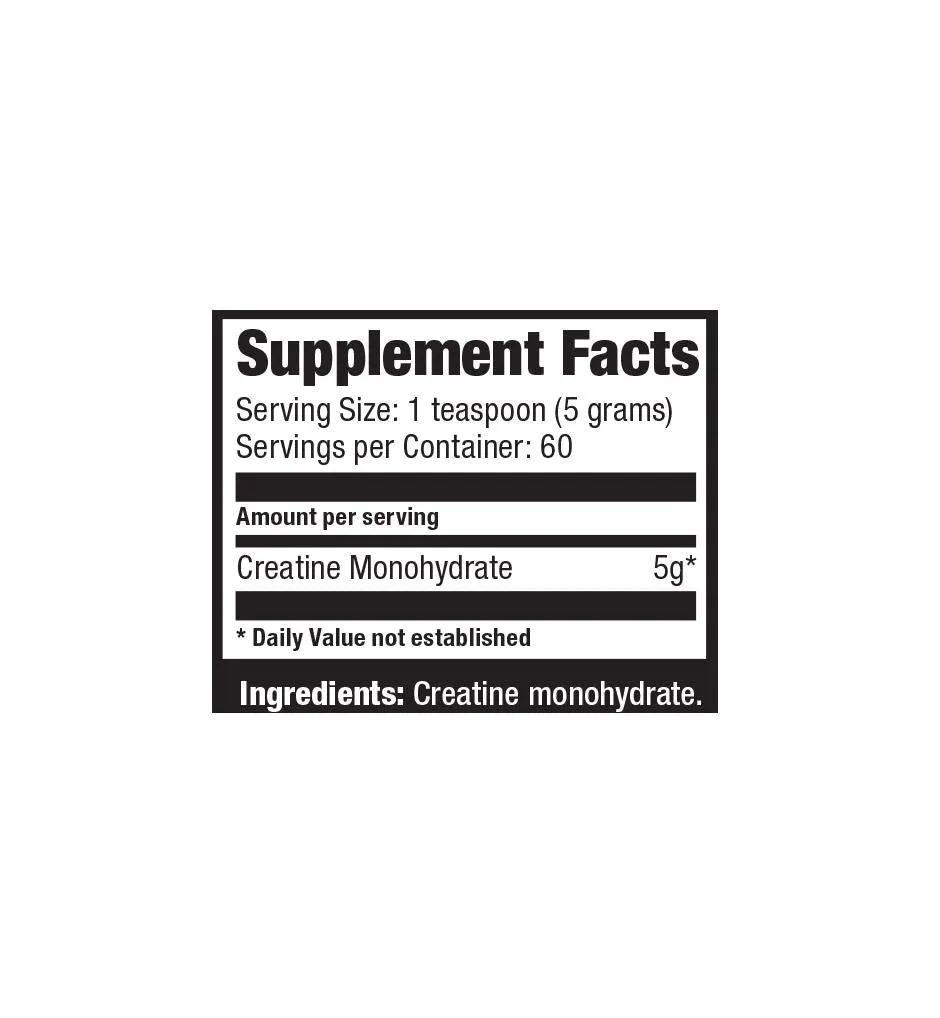 Creatine Monohydrate, 300g