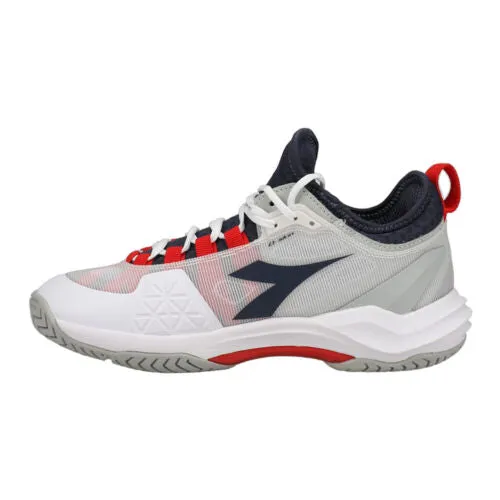 Diadora Speed Blushield Fly 4 Tennis Shoes - Grey