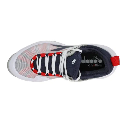 Diadora Speed Blushield Fly 4 Tennis Shoes - Grey