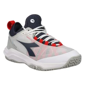 Diadora Speed Blushield Fly 4 Tennis Shoes - Grey