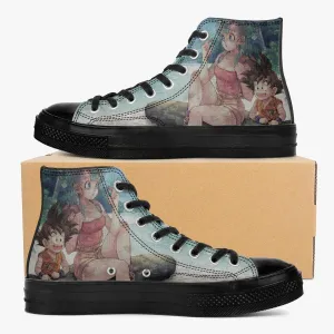Dragonball Z Bulma and Goku A-Star High Anime Shoes