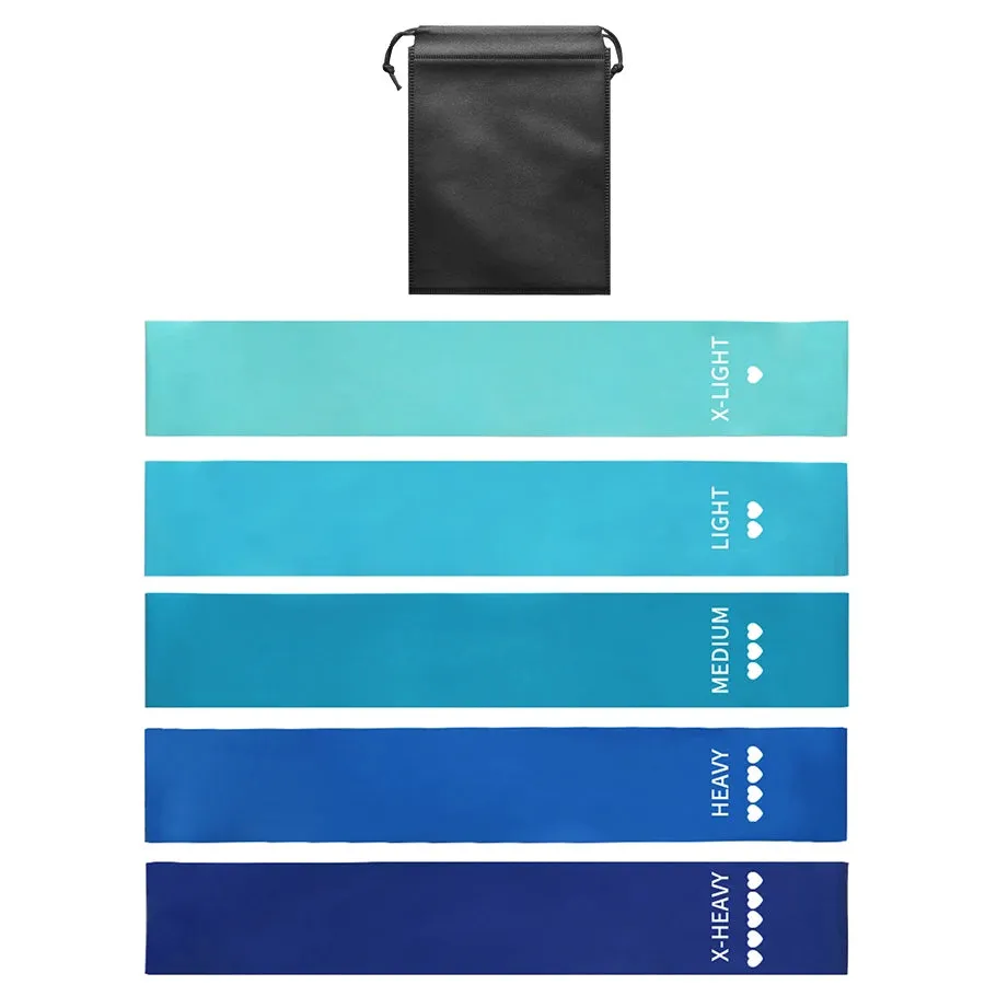 Elastic Resistance Bands Set - Home Workout Gym Equipment
