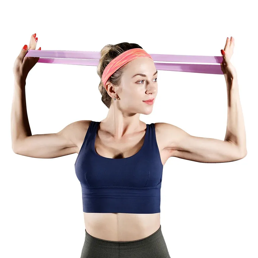 Elastic Resistance Bands Set - Home Workout Gym Equipment
