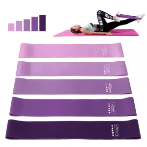 Elastic Resistance Bands Set - Home Workout Gym Equipment