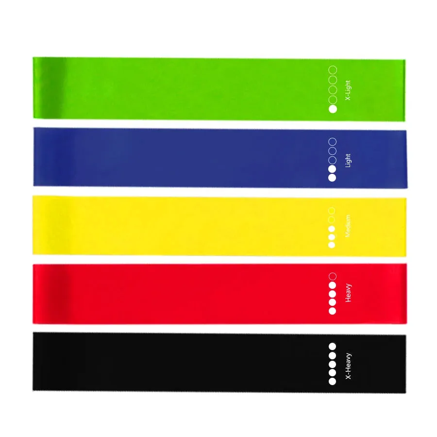 Elastic Resistance Bands Set - Home Workout Gym Equipment