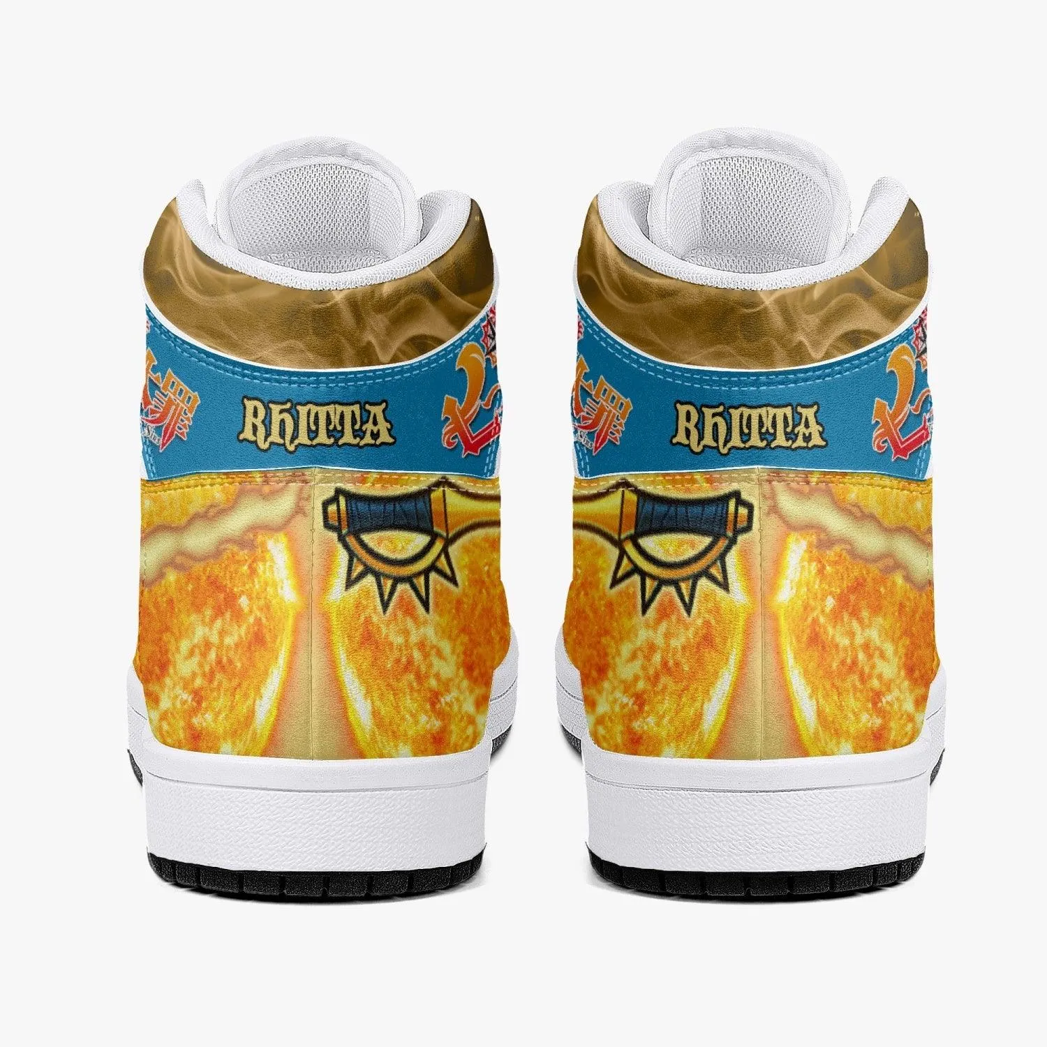 Escanor Rhitta Seven Deadly Sins Mid 1 Basketball Shoes