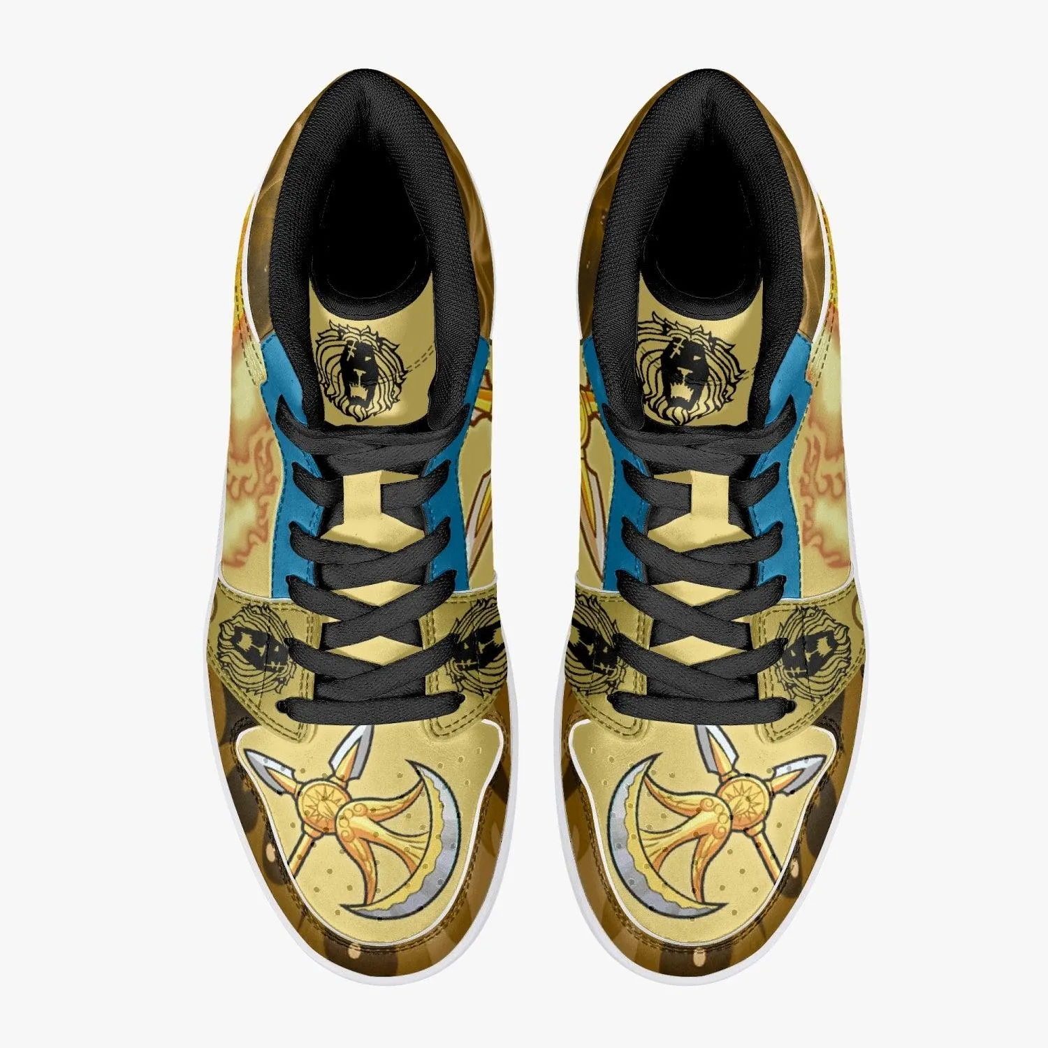 Escanor Rhitta Seven Deadly Sins Mid 1 Basketball Shoes