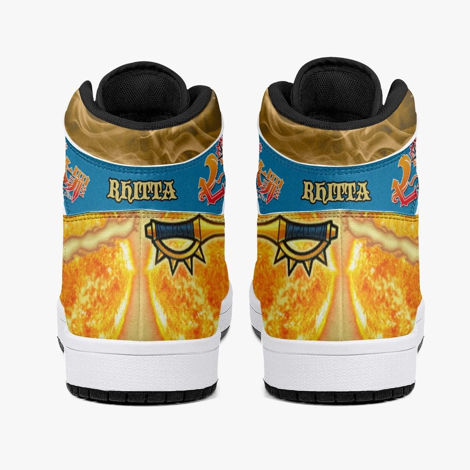 Escanor Rhitta Seven Deadly Sins Mid 1 Basketball Shoes
