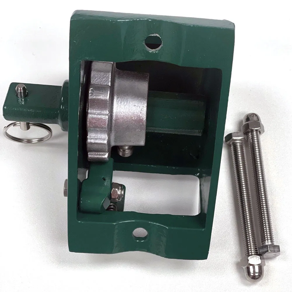 External Winder for Premium Tennis Permanent Net Post (Green)