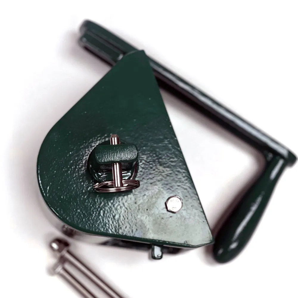 External Winder for Premium Tennis Permanent Net Post (Green)