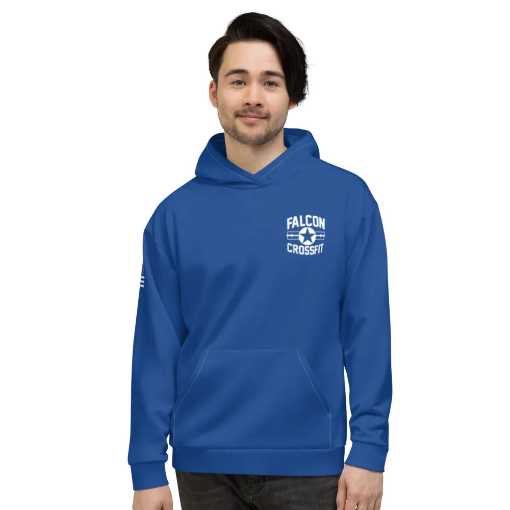 Falcon Crossfit Store 1  Core Men's Hooded Performance Sweatshirt - WueQ4Z