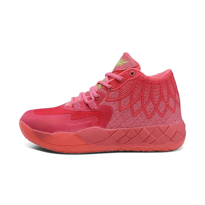 Fashionable High-Top Basketball Shoes with Cushioning