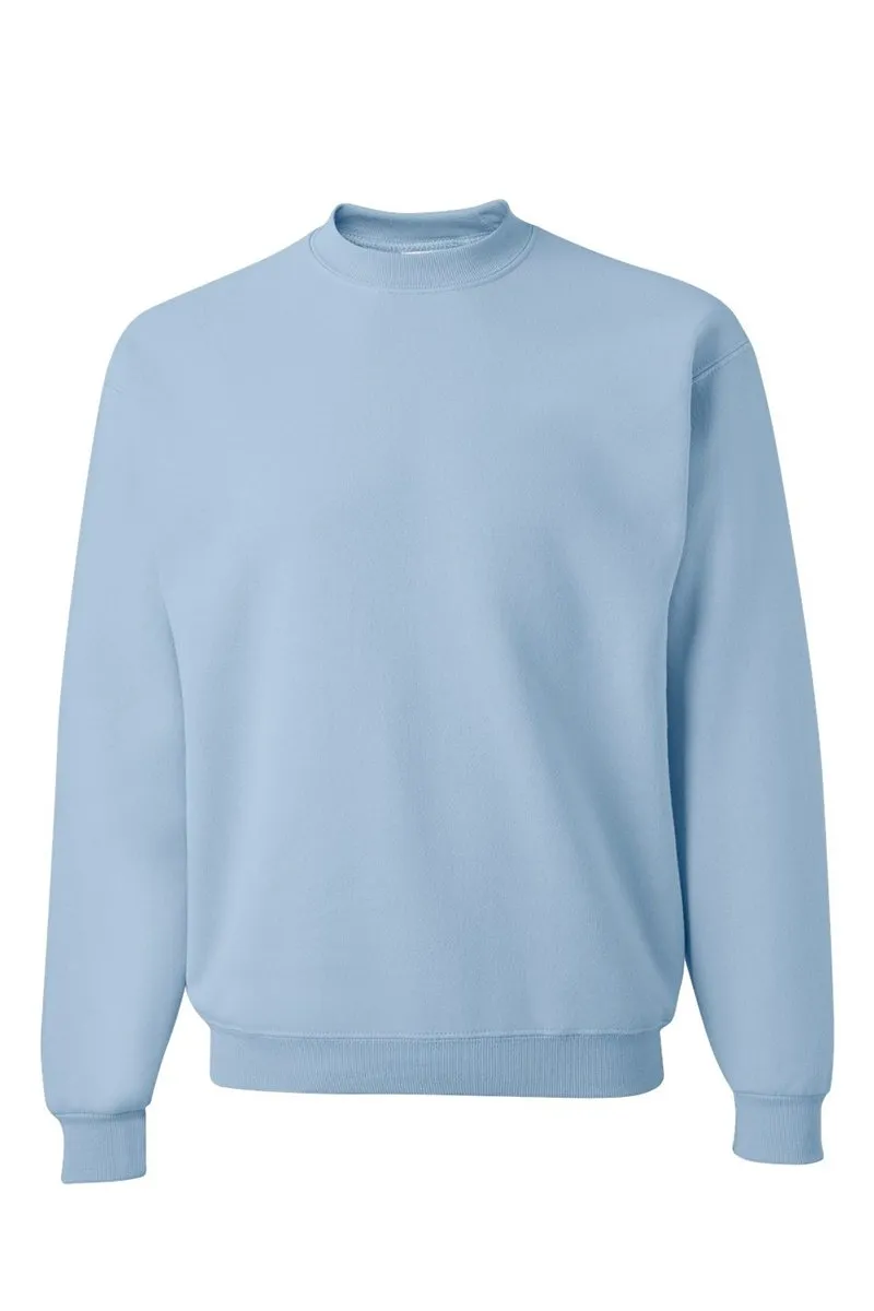 Faux Sequin Peace Love Soccer Transfer Unisex NuBlend Crew Sweatshirt