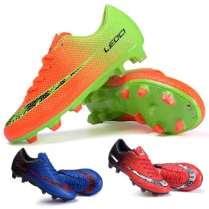 FG Football Boots Cleats soccer Shoes mens football cleats boot Chuteiras botas de futbol voetbalschoenen women Adult & Kids