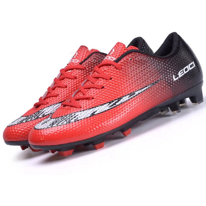 FG Football Boots Cleats soccer Shoes mens football cleats boot Chuteiras botas de futbol voetbalschoenen women Adult & Kids