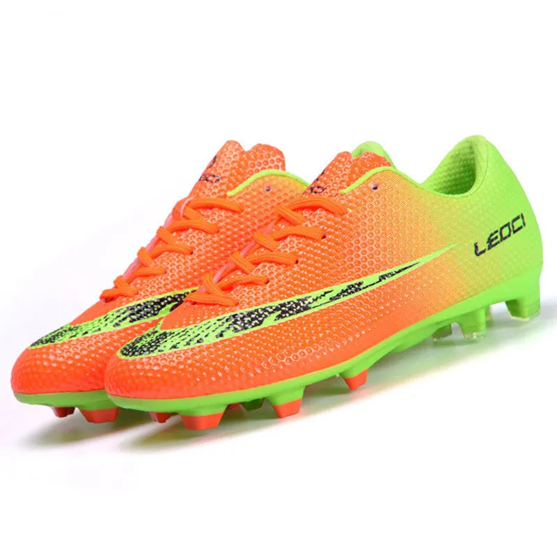 FG Football Boots Cleats soccer Shoes mens football cleats boot Chuteiras botas de futbol voetbalschoenen women Adult & Kids