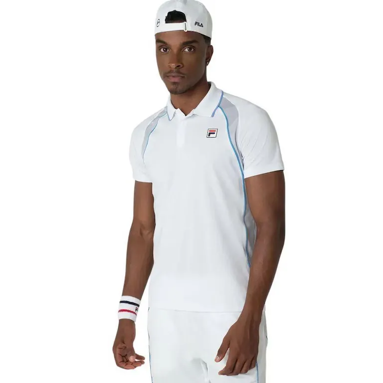 FILA MENS BACKSPIN SHORT SLEEVE POLO