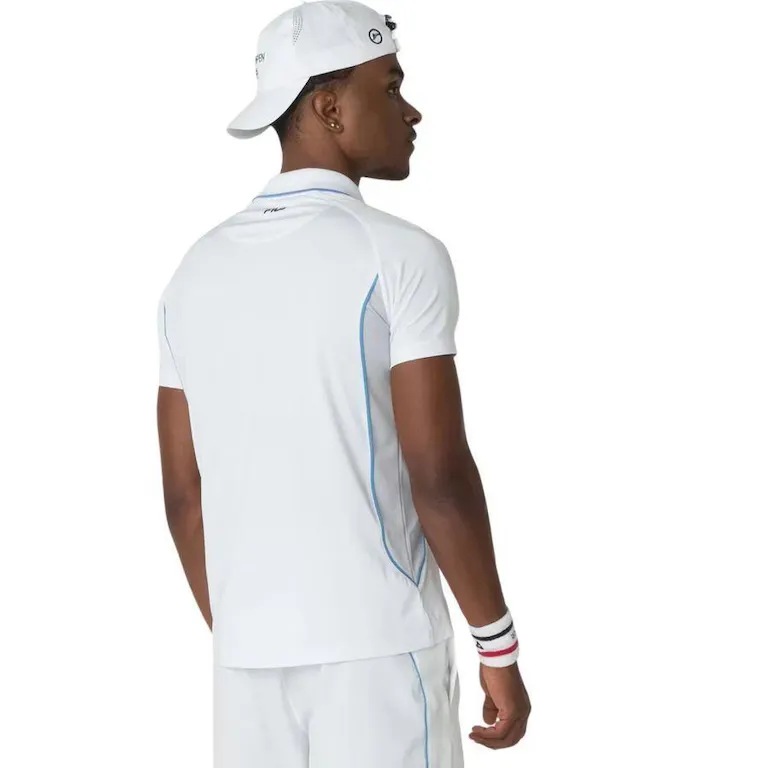 FILA MENS BACKSPIN SHORT SLEEVE POLO