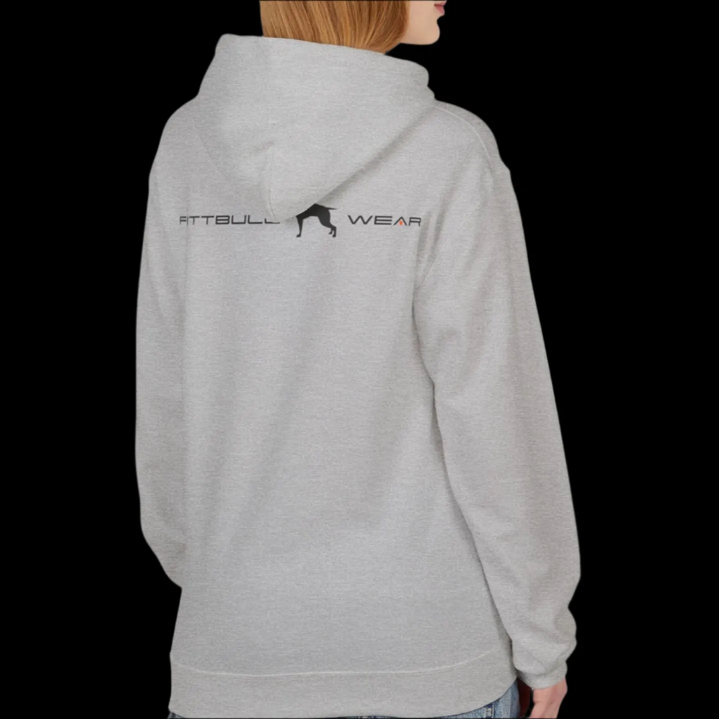 Fitbull Gym Unisex Hoodie - Sporty and Rebellious Fitness And Bodybuilding Workout Wear