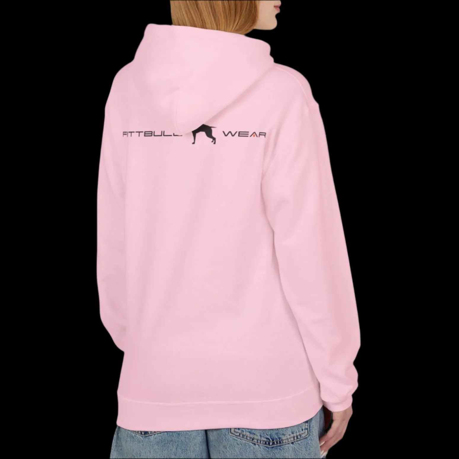 Fitbull Gym Unisex Hoodie - Sporty and Rebellious Fitness And Bodybuilding Workout Wear
