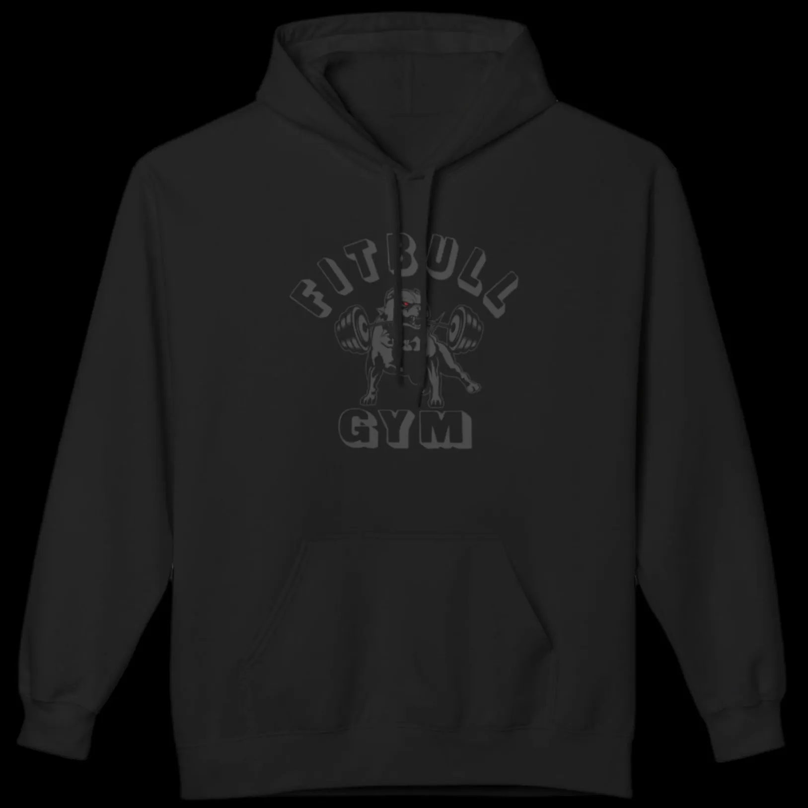 Fitbull Gym Unisex Hoodie - Sporty and Rebellious Fitness And Bodybuilding Workout Wear