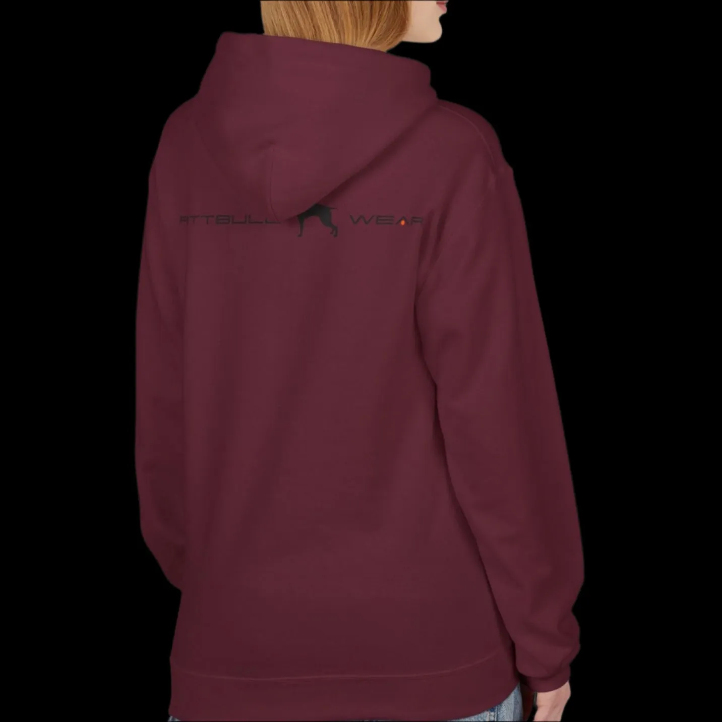 Fitbull Gym Unisex Hoodie - Sporty and Rebellious Fitness And Bodybuilding Workout Wear