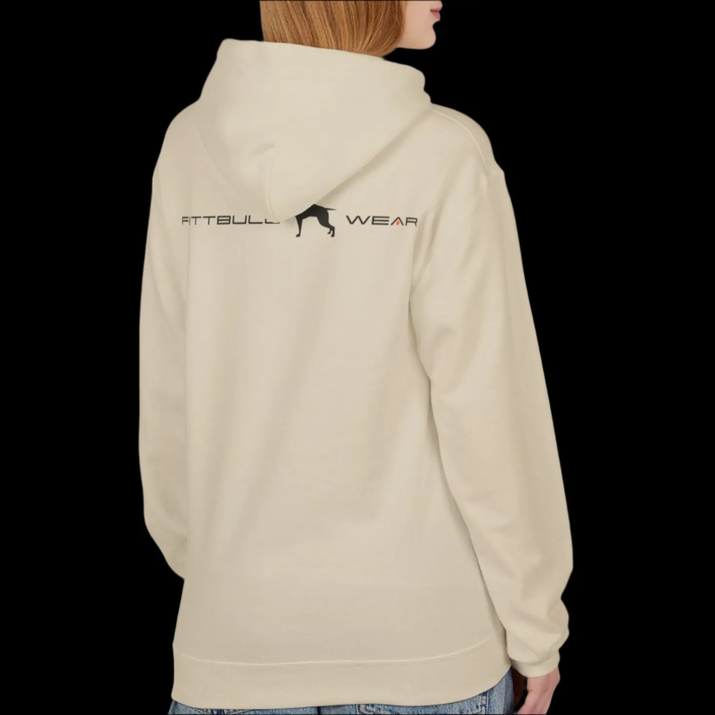 Fitbull Gym Unisex Hoodie - Sporty and Rebellious Fitness And Bodybuilding Workout Wear