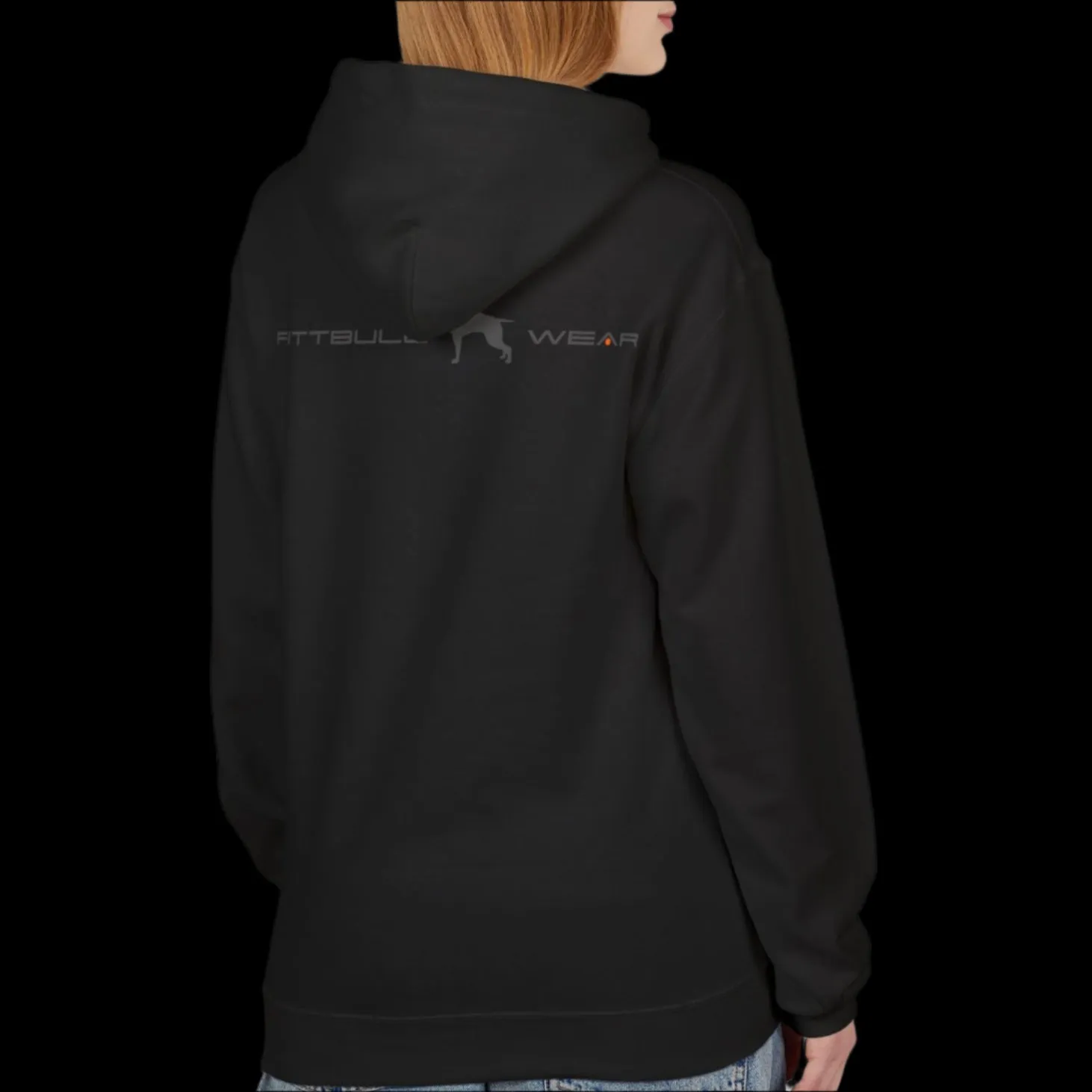 Fitbull Gym Unisex Hoodie - Sporty and Rebellious Fitness And Bodybuilding Workout Wear