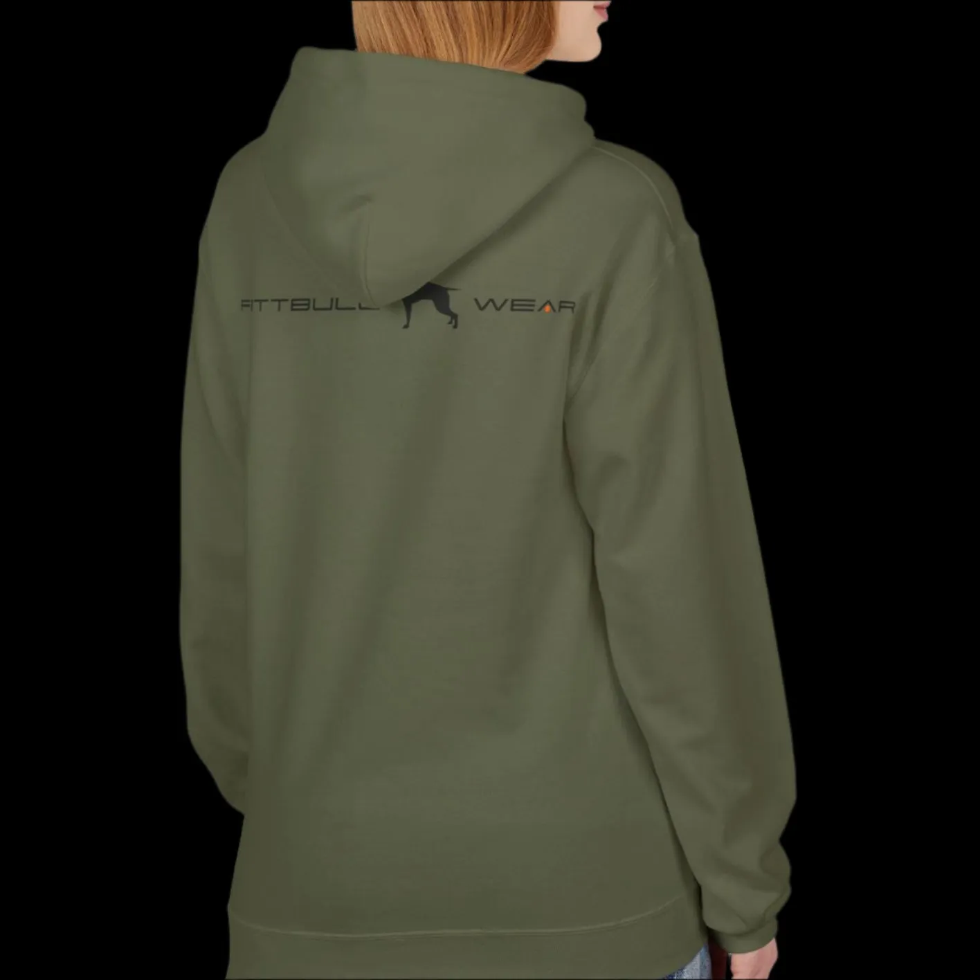 Fitbull Gym Unisex Hoodie - Sporty and Rebellious Fitness And Bodybuilding Workout Wear