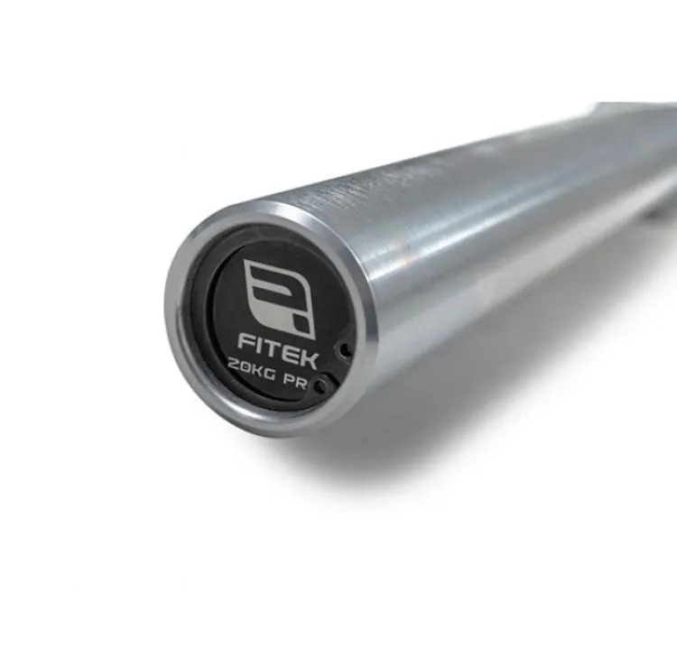 FITEK Elite Bearing Barbell 20kg - Black/Chrome