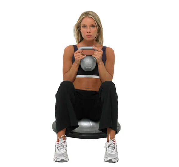 Fitness Mad 5kg PVC Kettlebell