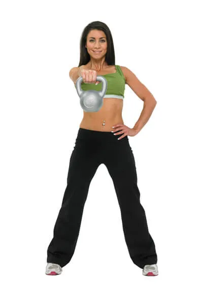 Fitness Mad 5kg PVC Kettlebell