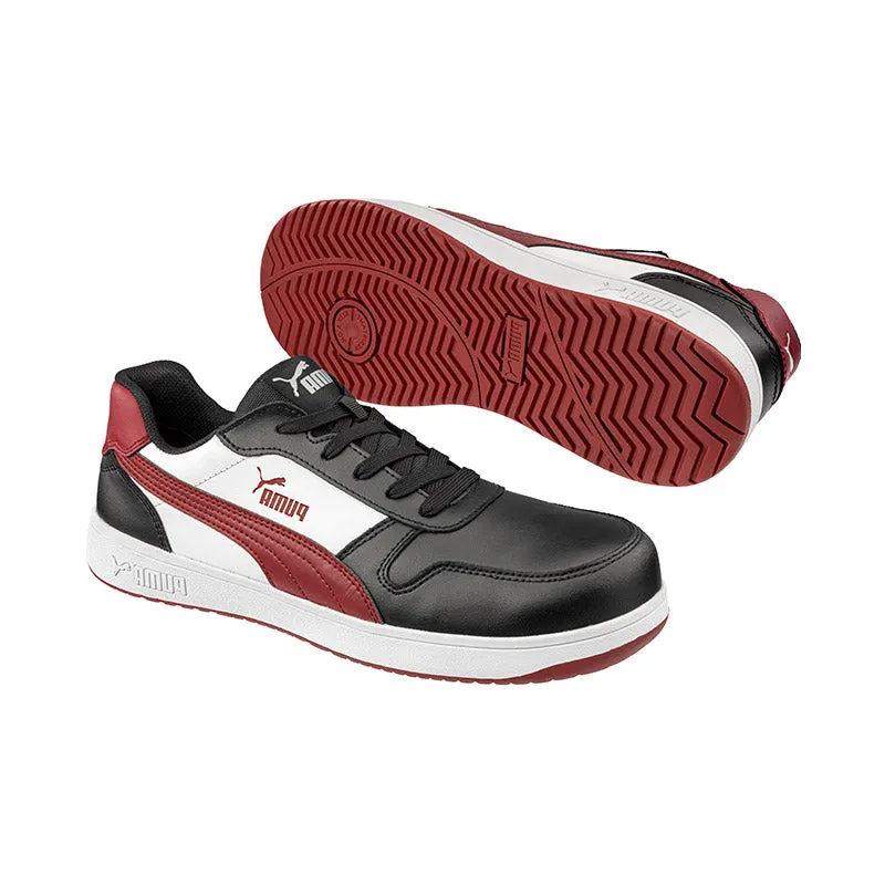 FRONTCOURT LOW SHOE- BLK/RED