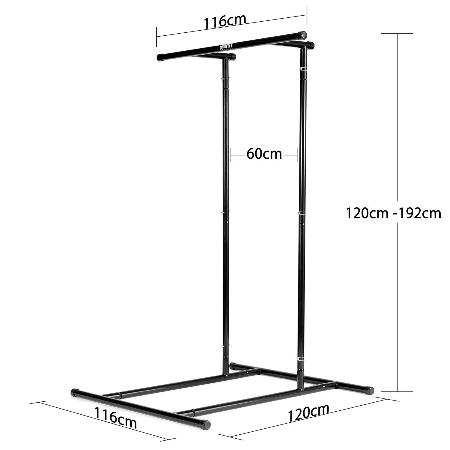 Gravity Fitness Portable Pull up Rack & Bag, Optional Extension Kit