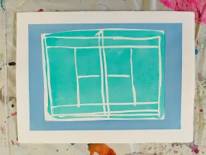 Green Court- 11 x 15