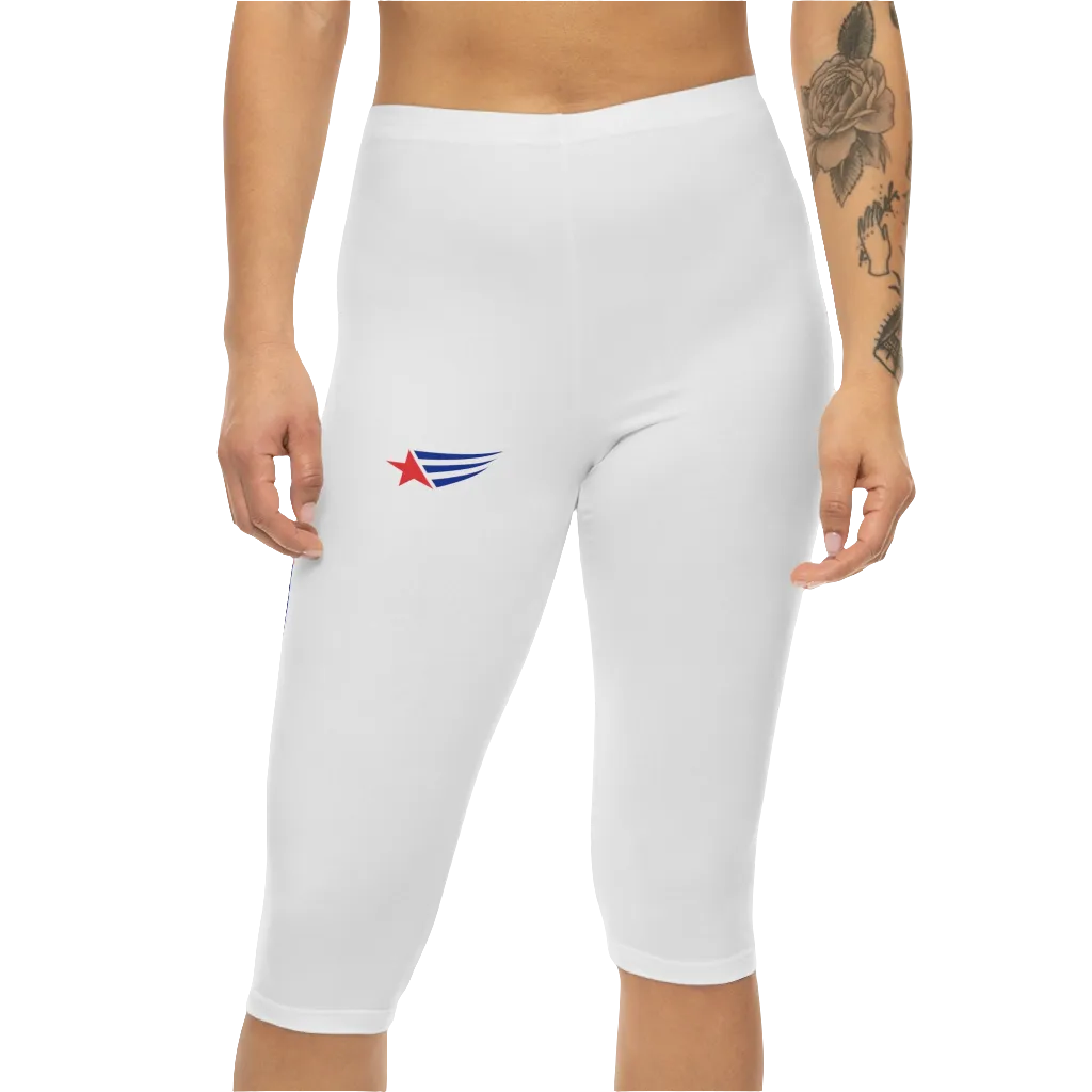 Gymstar Fitness Capri Leggings  Yoga Workout Womens Tae Bo Crossfit Training Equipment