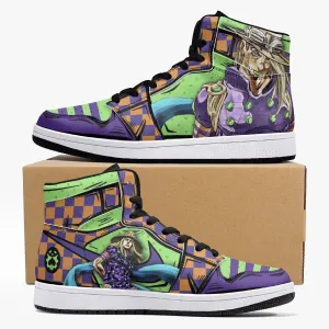 Gyro Zeppeli JoJo's Bizarre Adventure Mid 1 Basketball Shoes