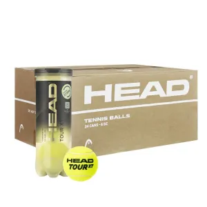Head Tour XT 3 Tennis Balls (72 Balls) (Carton)