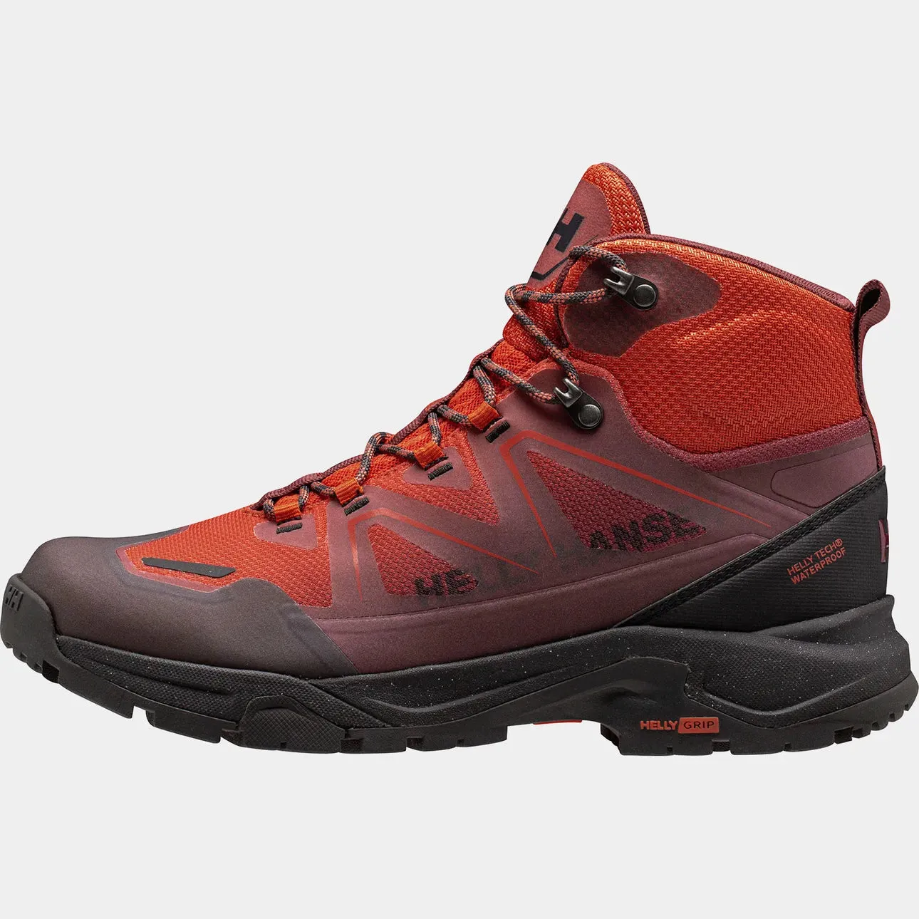 Helly Hansen Men's Cascade HELLY TECH Waterproof Mid Cut Hiking Boots - 300 PATROL ORAN