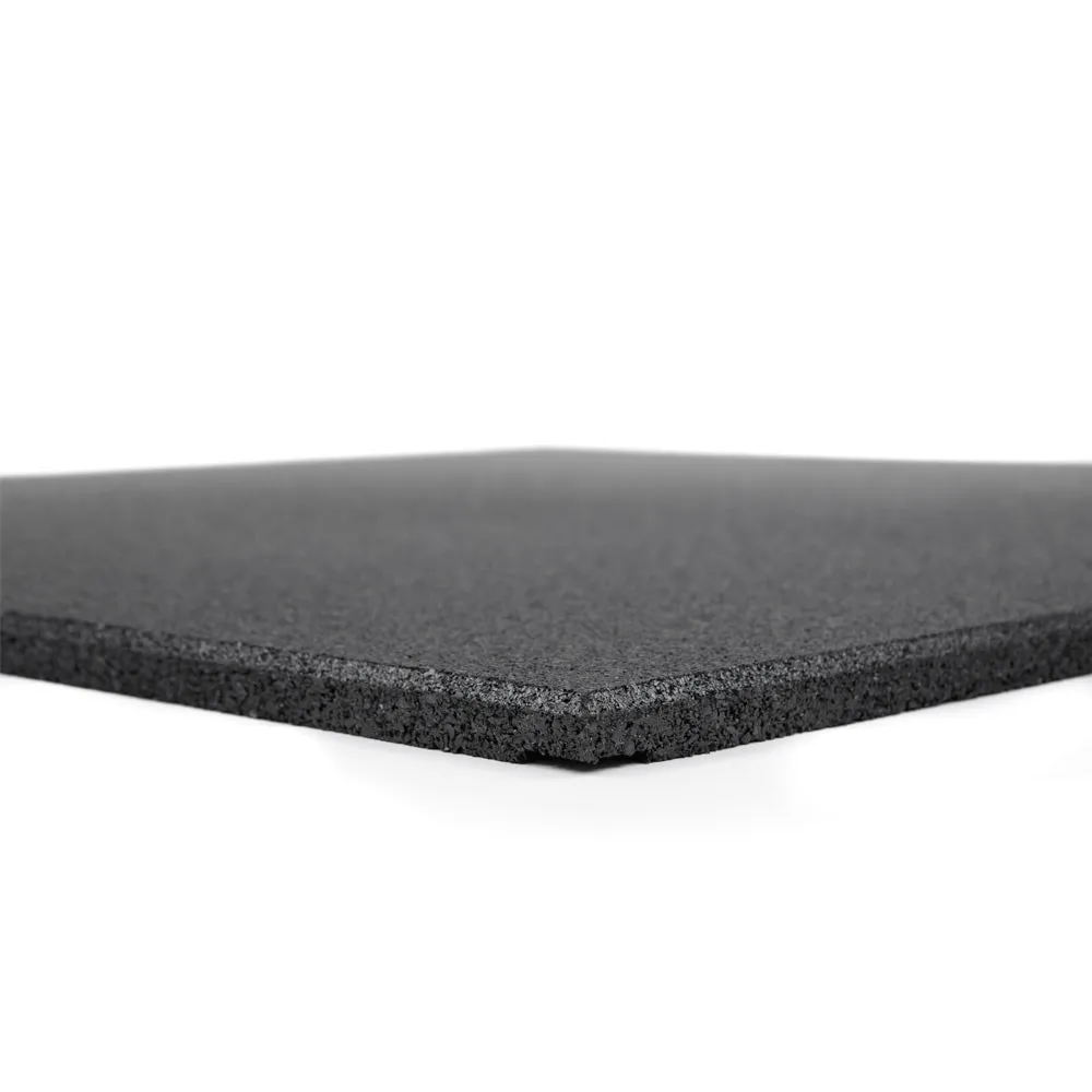 Hit Fitness Flat Connect Gym Flooring | 1m x 1m x 20mm | Black