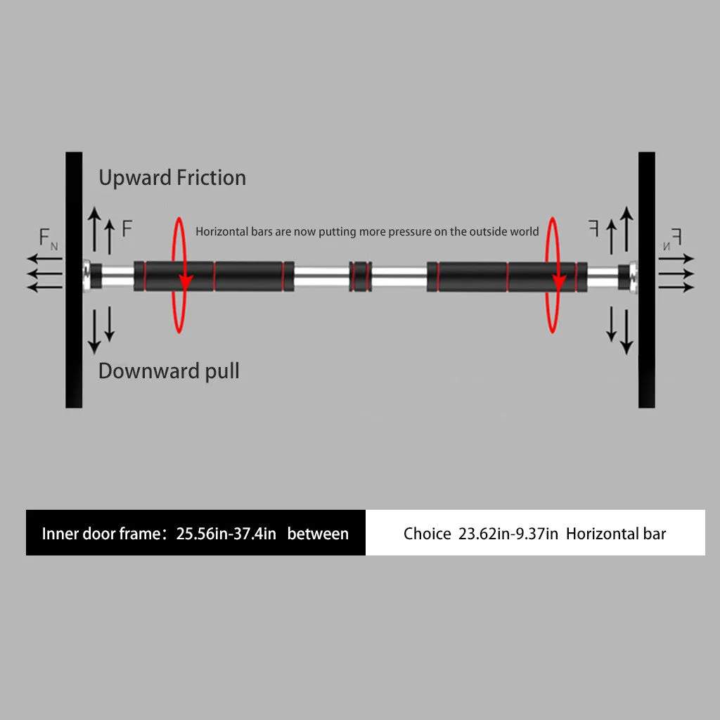 Horizontal Bar Indoor Door Punch-free Pull-ups Fitness Equipment