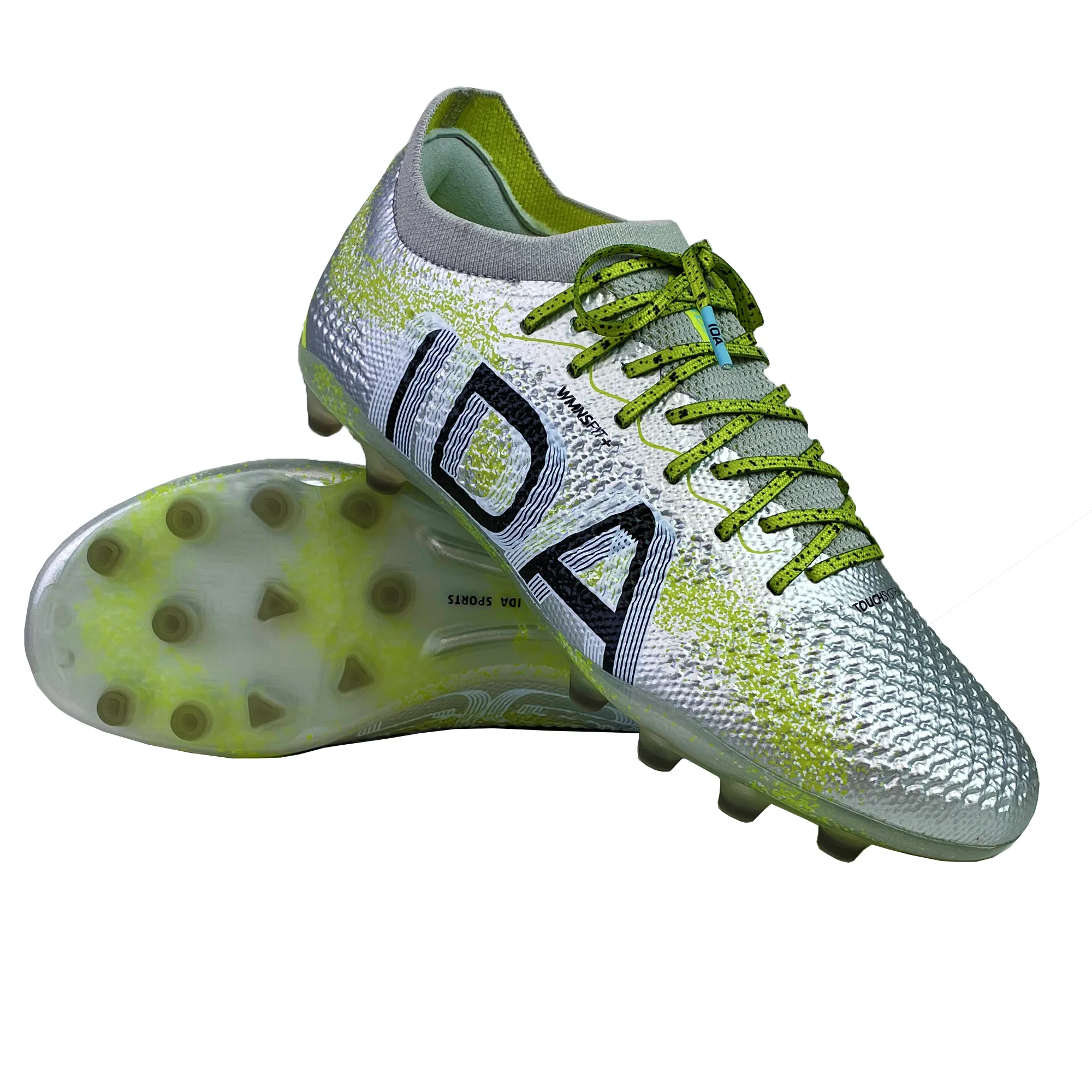 Ida Women's Rise Elite FG "Play All Day" - Silver/Green