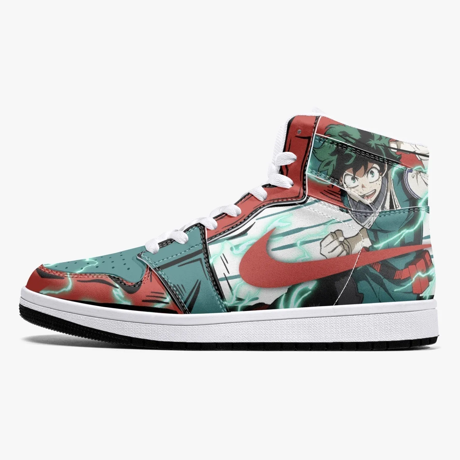 Izuku Midoriya - Deku My Hero Mid 1 Basketball Shoes