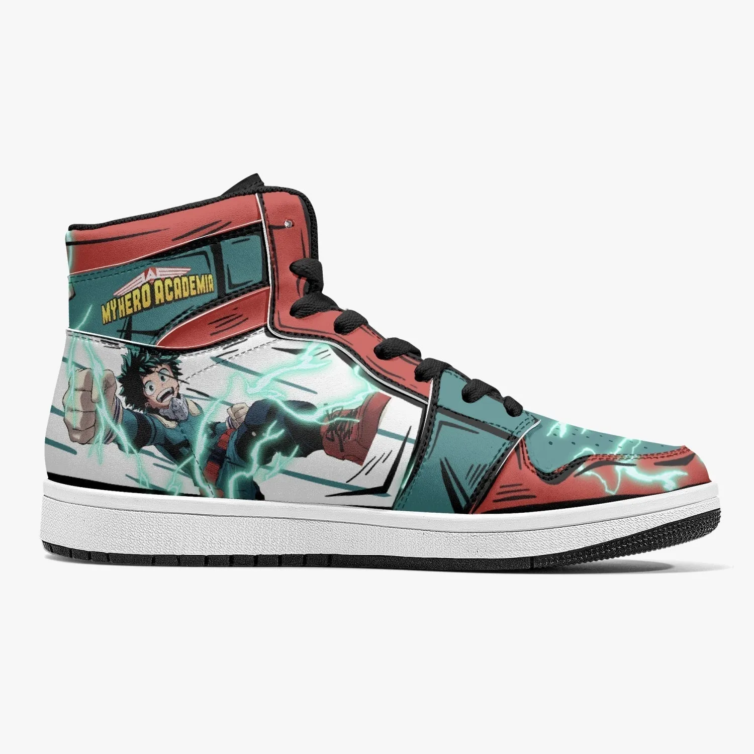 Izuku Midoriya - Deku My Hero Mid 1 Basketball Shoes