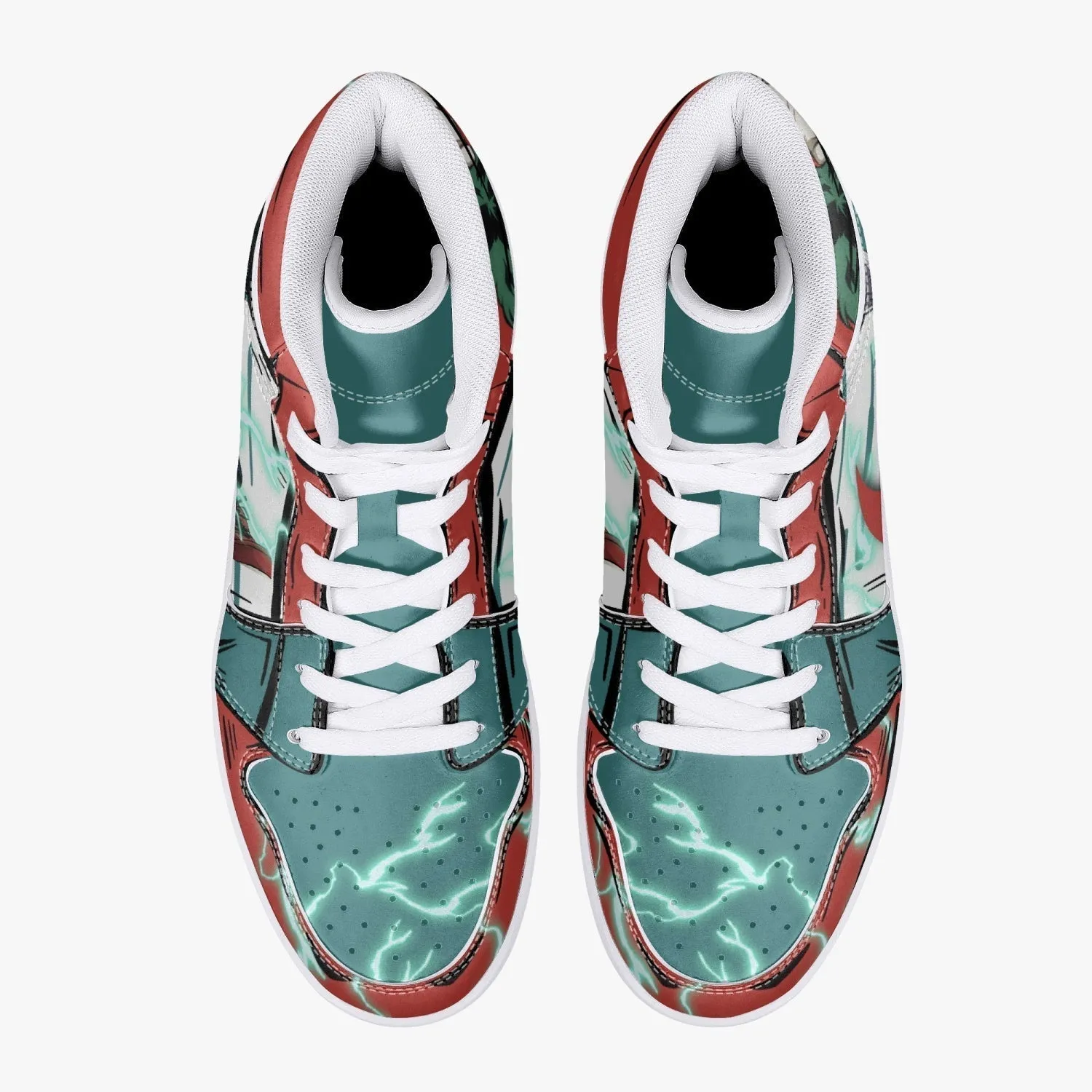 Izuku Midoriya - Deku My Hero Mid 1 Basketball Shoes