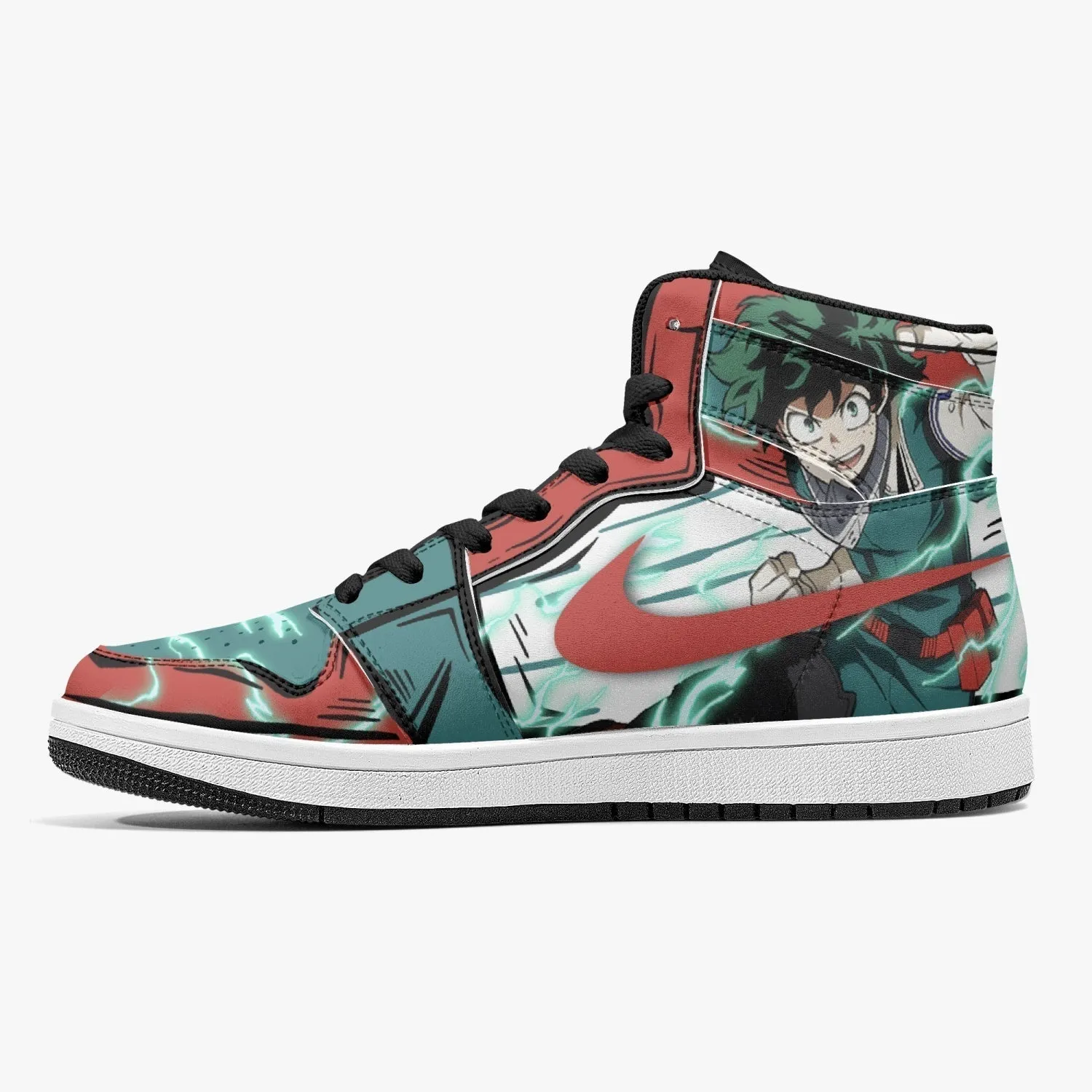 Izuku Midoriya - Deku My Hero Mid 1 Basketball Shoes
