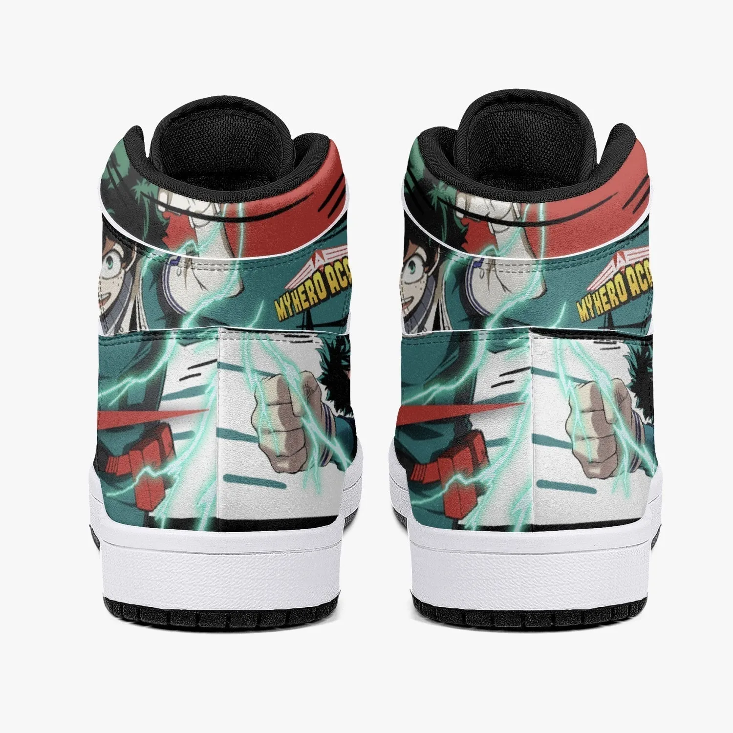 Izuku Midoriya - Deku My Hero Mid 1 Basketball Shoes