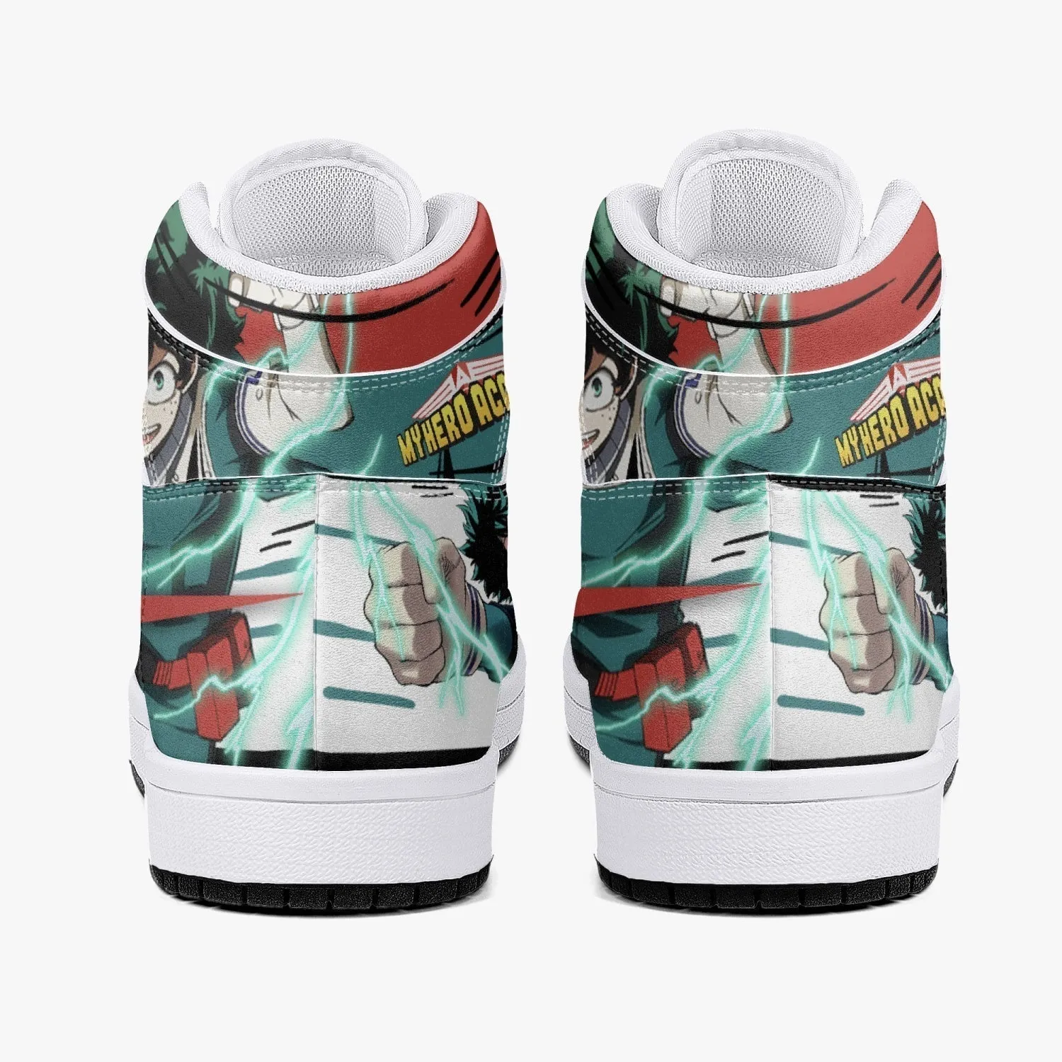 Izuku Midoriya - Deku My Hero Mid 1 Basketball Shoes